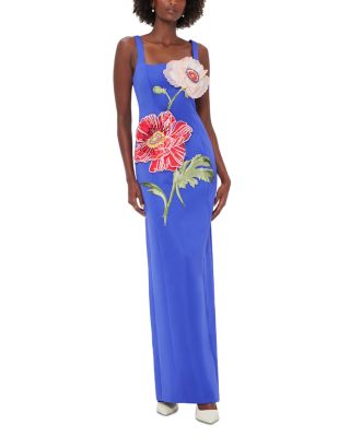Adelina Appliqu&amp;eacute; Maxi Dress