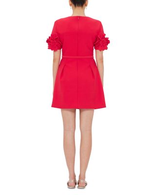 Aurelie Appliqu&amp;eacute; Mini Dress