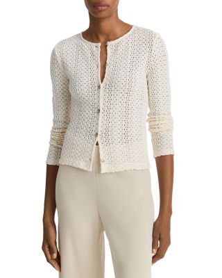 Pointelle Cardigan