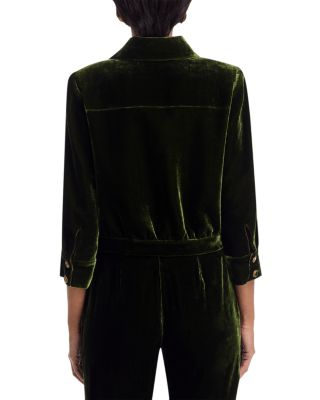 Jia Velvet Jacket & Rebel Trousers