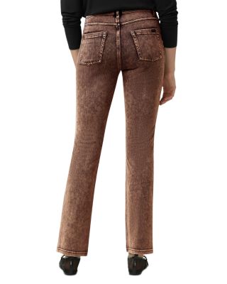 Ultra Soft High Rise Denim Baby Bootcut Leggings