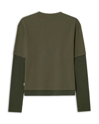 Roque Layered Look Long Sleeve Tee