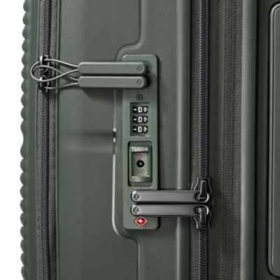 Paralux Global Expandable Spinner Carry On Suitcase