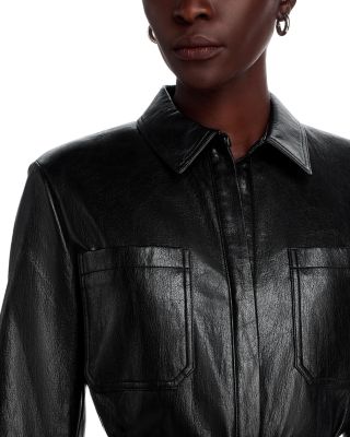 Rowan Faux Leather Jacket  
