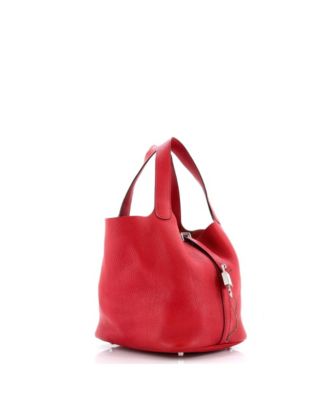 Pre-Owned HERM&Egrave;S MM Picotin Lock Bag Clemence