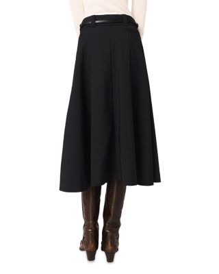 Jadine Belted Midi Skirt