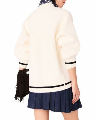 Long Cardigan with Embroidery