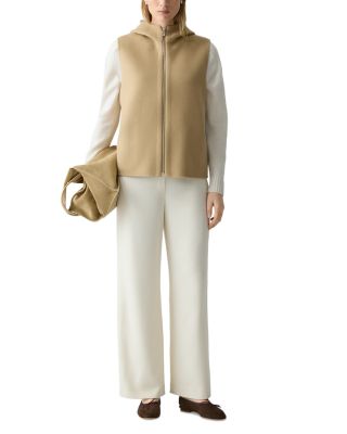 Hooded Wool & Cashmere Vest