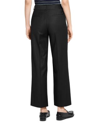 Classic Wool Wide Leg Pants