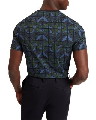 Jaakub Floral Geo Cotton Tee