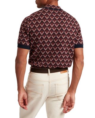 Melvvin Jacquard Polo Shirt