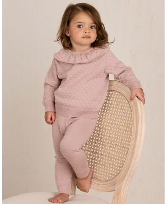  Girls' Quilted Knit Set - Baby, Little Kid
