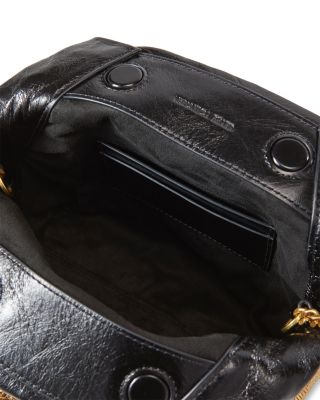 Small Crinkle Slouch Shoulder Bag