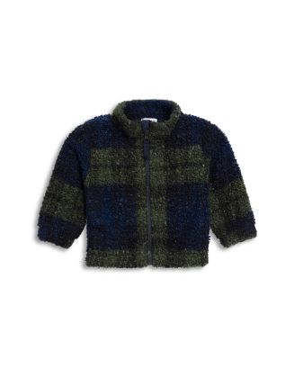Splendid Boys' Plaid Teddy Fleece Coat - Baby | Bloomingdale's Kids