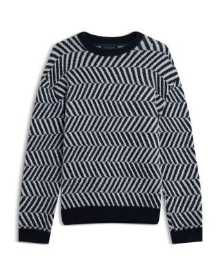 SERGEJ Chevron Graphic Jumper
