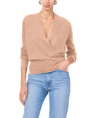 Cross Front Long Sleeve Sweater