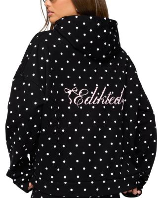  Chelsie Polka Dot Hoodie