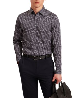 Agnar Long Sleeved Regular Fit Button Down Shirt