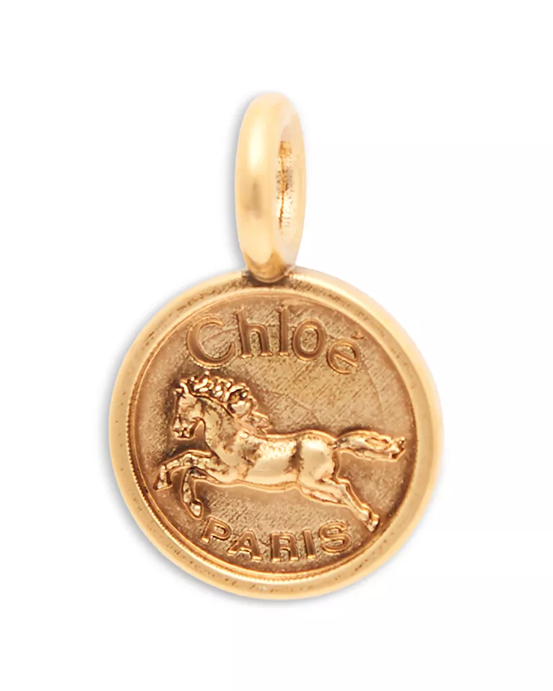 Chloe Alphabet Horse Coin Bag Charm