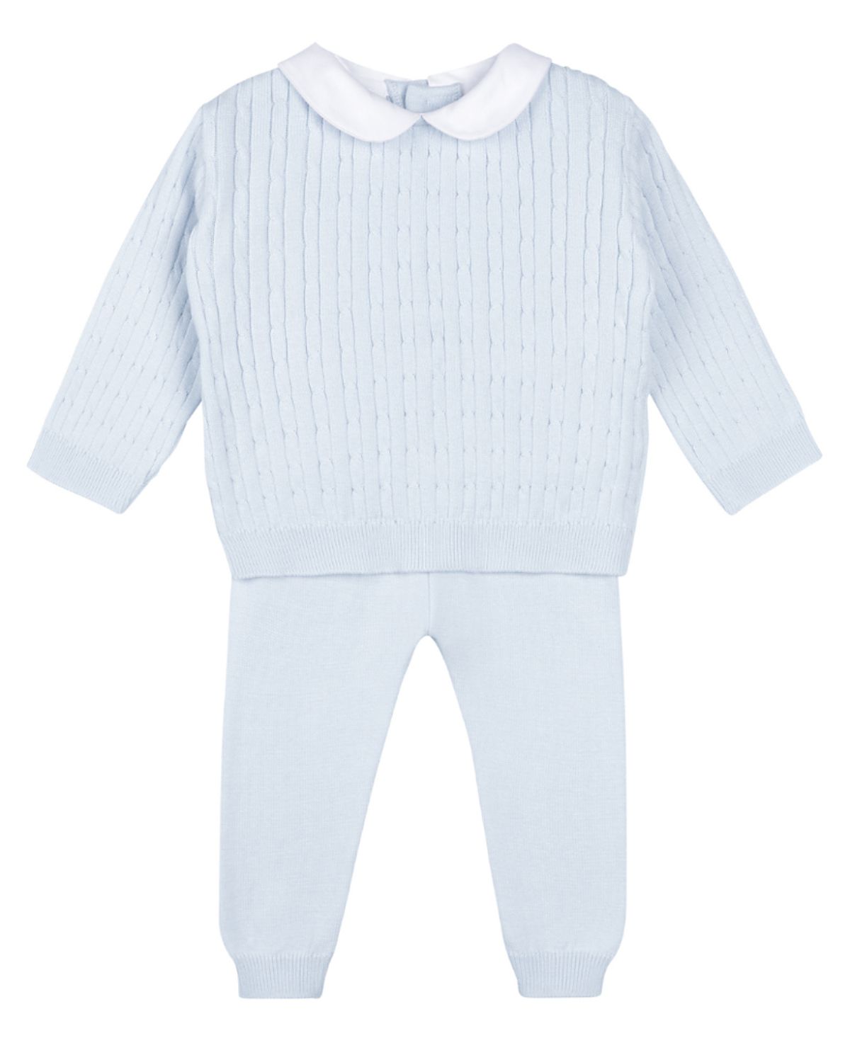 Feltman Brothers Boys' Peter Pan Cable Knit Set - Baby, Little Kid