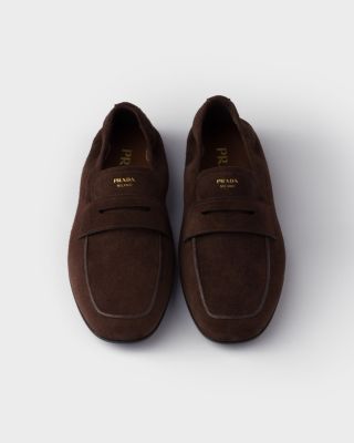  Women's Shuffle Antiqued Suede Loafers