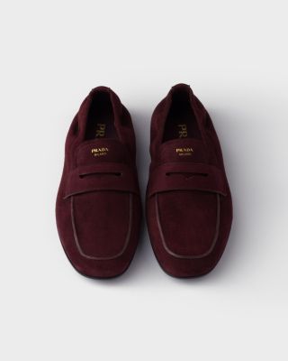  Women's Shuffle Antiqued Suede Loafers