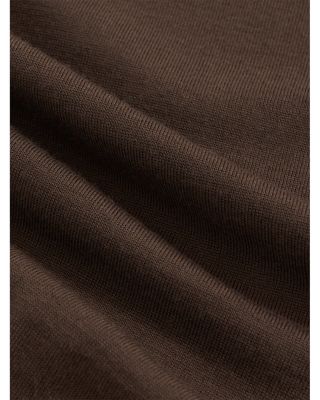 Blackhall Long Sleeved Half Zip Funnel Neck Merino Wool Sweater