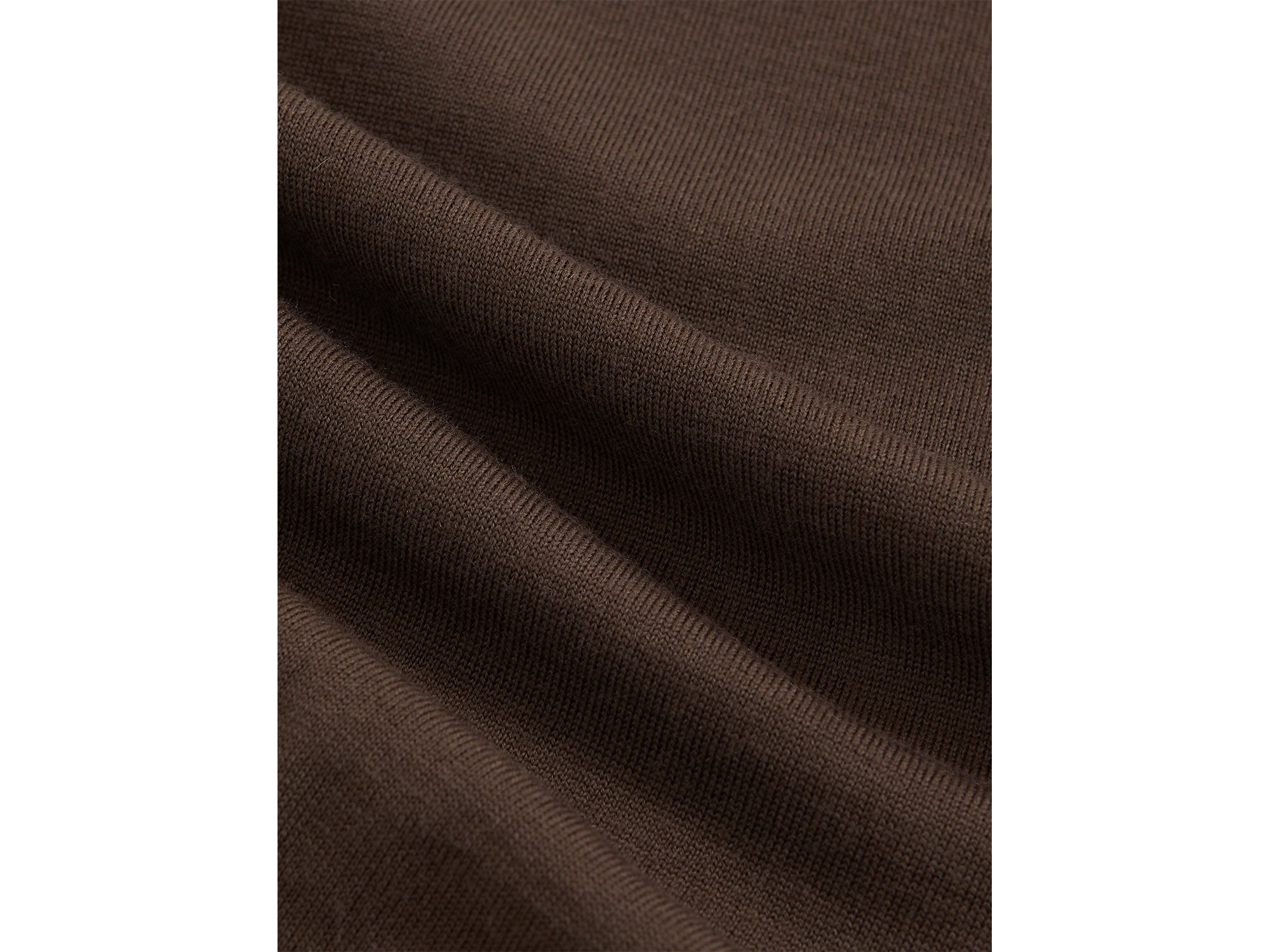 Blackhall Long Sleeved Half Zip Funnel Neck Merino Wool Sweater — Image 5