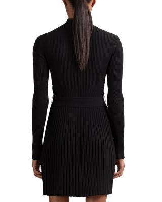 Vienna Zip Knitted Flippy Dress