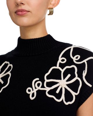 Belted Mock Neck Dress