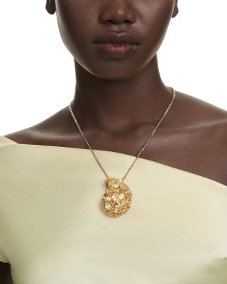 Gema Mixed Cut Crystal Pendant Necklace, 25.62"-29.5"