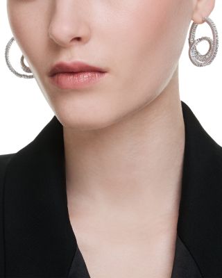 Matrix Hoop Earrings