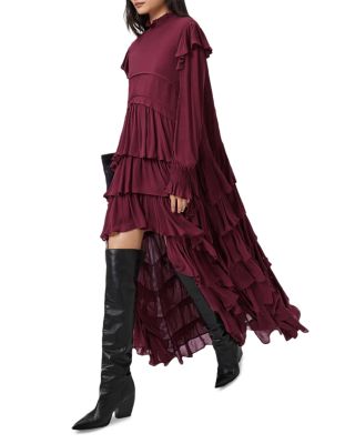 Cavarly Long Sleeve Maxi Dress