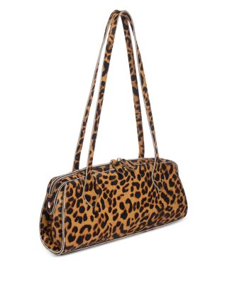 East West Leather Shoulder Bag