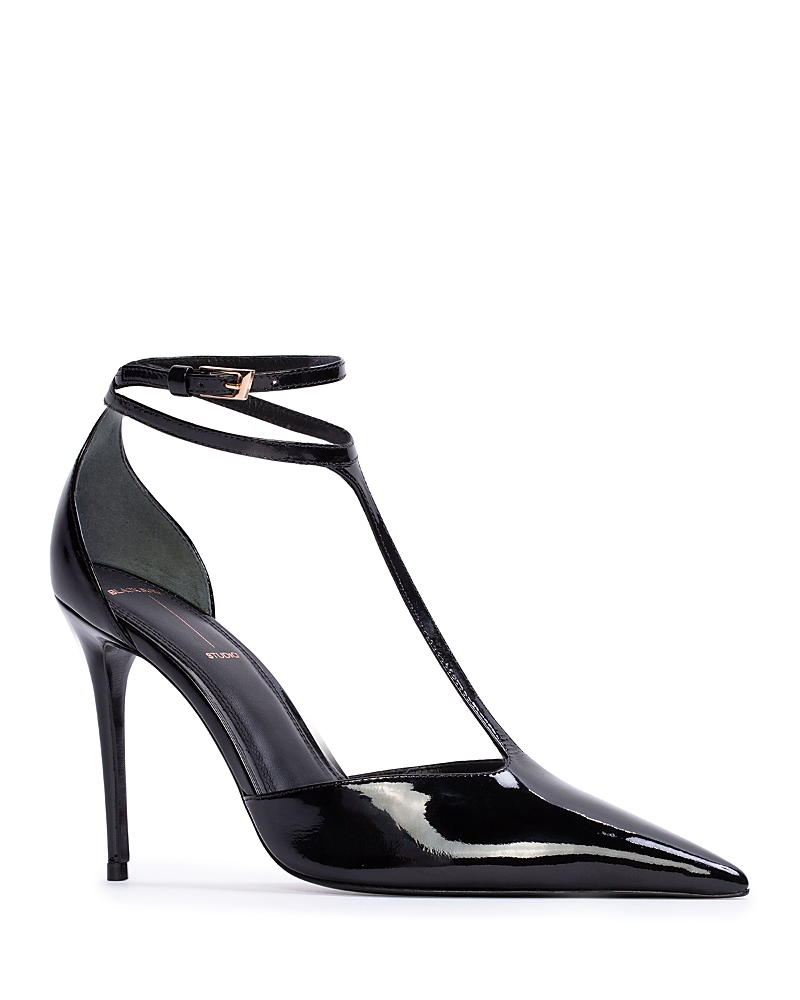 Black Suede Studio Women's Ruby Pumps In Black