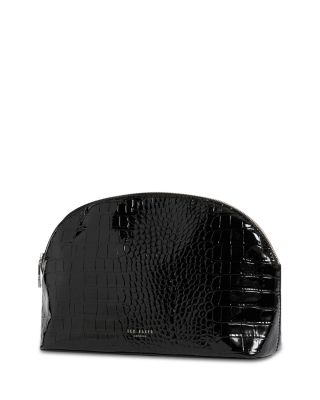 Valoris Croc Embossed Large Washbag