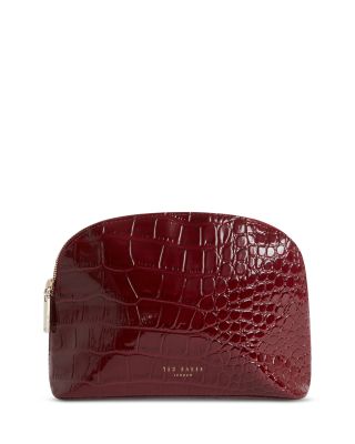 Ted Baker - Valma Croc Embossed Small Washbag