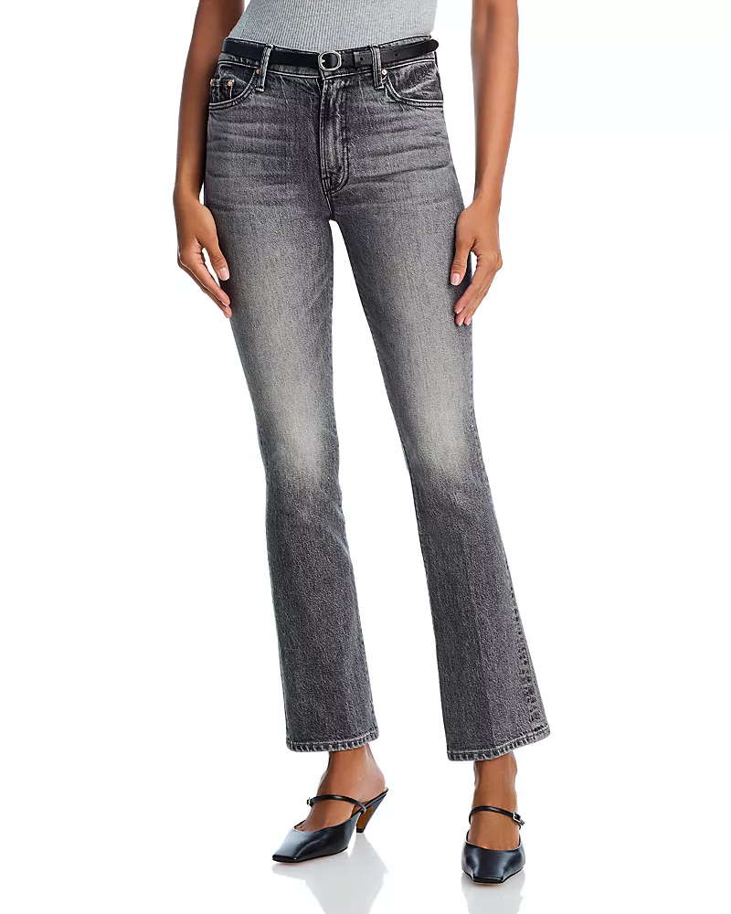 Mother The Insider Skimp High Rise Jeans in Magpie