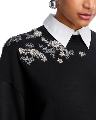 Justina Sweater Overlay Dress