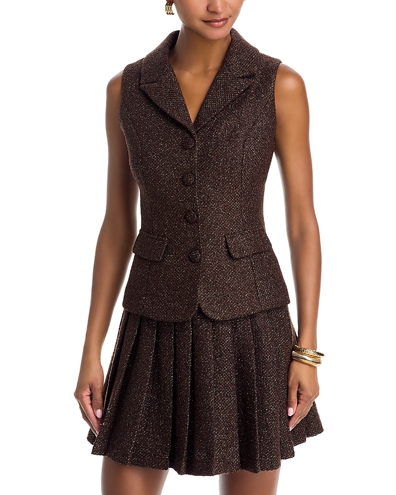 Aqua Tweed Vest - Exclusive