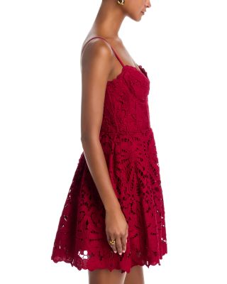 Lace Bustier Sleeveless Dress - Exclusive