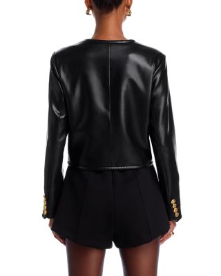 Faux Leather Jacket - Exclusive 