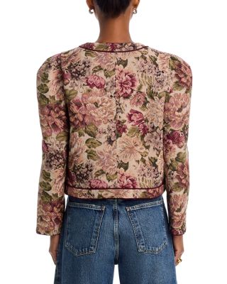 Tapestry Puff Sleeve Jacket - Exclusive 