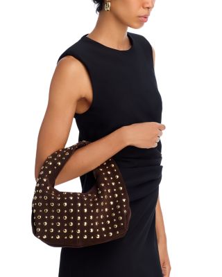 Slouchy Hobo Suede Shoulder Bag - Exclusive