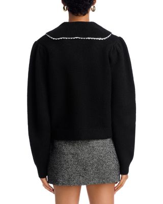 Collared V Neck Sweater - Exclusive