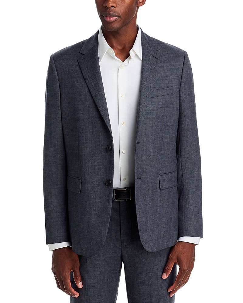 Theory Chambers Sharkskin Slim Fit Suit Jacket In Blue