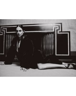 Kasha Leather Belted Coat