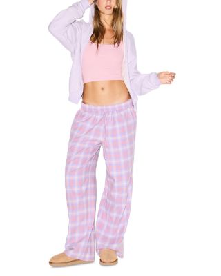 Flannel Oversized Pants