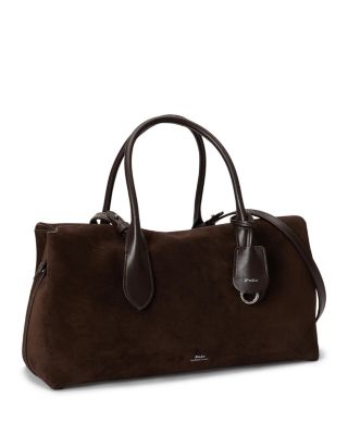Bellport Suede Satchel