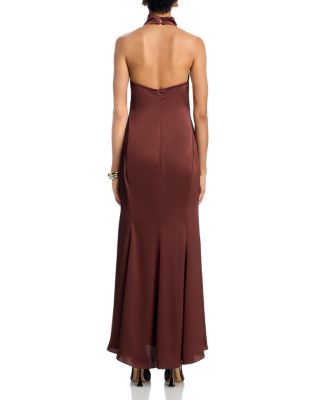 Satin Guest of Maxi Dress
